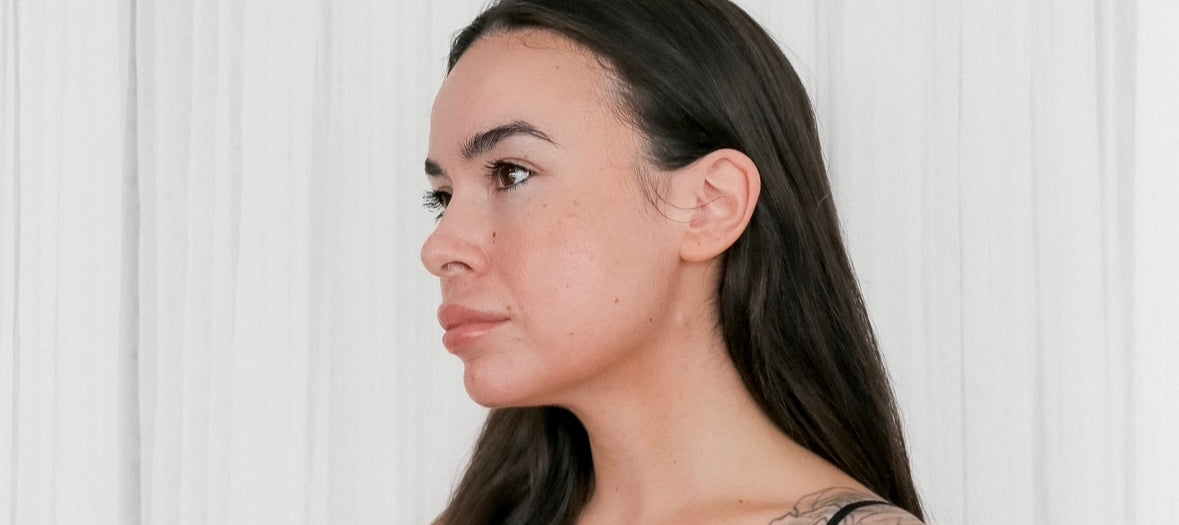 before and after spray tan. women.